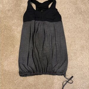 Lululemon Black and Gray Women's Tank